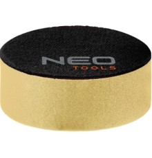 Круг зачистний Neo Tools полірувальний, губка м’яка, на липучці, 80x25мм (08-974)