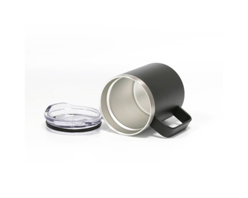 Термокружка TheGeneral з підігрівом та бездротовою зарядкою ThermoHub 15W з LED індикатором чорна (40021321-01)