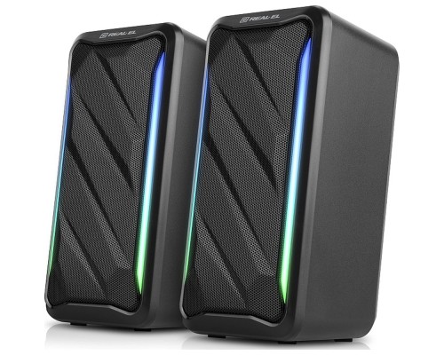 Акустична система REAL-EL S-130 USB Black (EL121100018)
