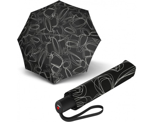 Парасоля Knirps A.200 Medium Duomatic Pure Black (Kn95 7201 8780)