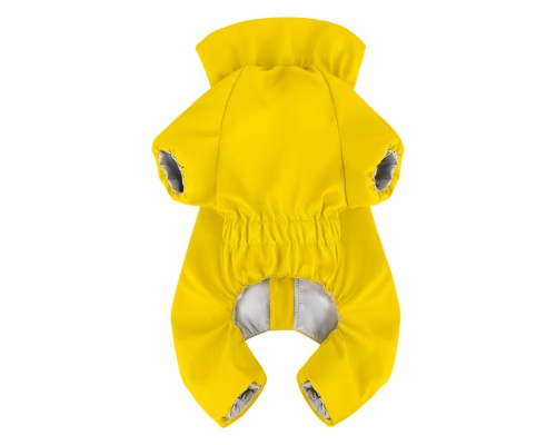 Дощовик для тварин WAUDOG Clothes водонепроникний L50 жовтий (19908)