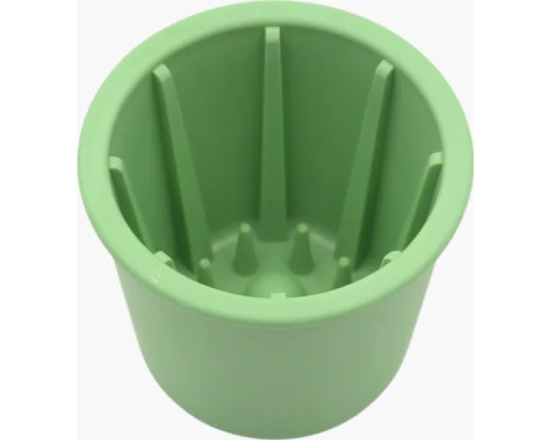 Універсальний посуд для тварин Fiboo Snack Fibeek стакан для повільного злизування ласощів та їжі, зелений (FIB0240)