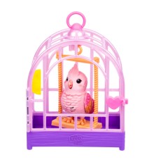 Інтерактивна іграшка Little Live Pets Папужка какаду Розі в клітці (26692)