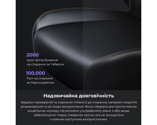 Крісло ігрове Anda Seat Kaiser 4 PVC Size L Black (AD12YDDC-L-20-B-PV/C)