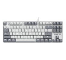 Клавіатура GamePro Genesis Metallic MK110W Outemu Red Switch USB UA White (MK110W)