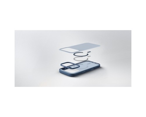 Чохол до мобільного телефона Belkin Magnetic Protective Grip iPhone 17 Pro Navy (MSA035HQNY)