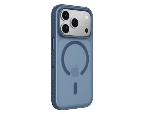 Чохол до мобільного телефона Belkin Magnetic Protective Grip iPhone 17 Pro Navy (MSA035HQNY)