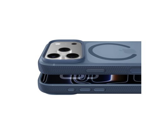 Чохол до мобільного телефона Belkin Magnetic Protective Grip iPhone 17 Pro Navy (MSA035HQNY)
