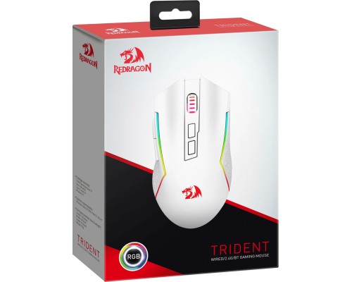 Мишка Redragon Trident Wireless White (71864)