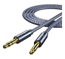 Кабель мультимедійний 3.5mm M to 3.5mm M 3.0m gray Essager (EYP35-DYC0G)