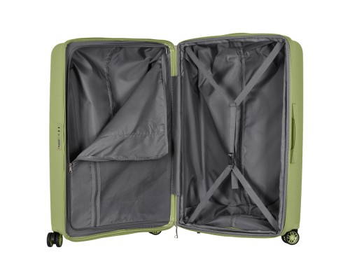 Набір валіз 2E Aero (L+M+S), оливково-зелені (2E-SPP-AERO-SET3-MG)