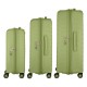 Набір валіз 2E Aero (L+M+S), оливково-зелені (2E-SPP-AERO-SET3-MG)