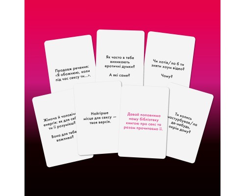 Настільна гра 18+ Orner Розмовна гра Розкажи мені все! Sex edition (укр.) (orner-2677)