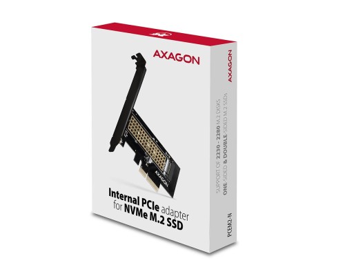 Контролер AXAGON PCIe to NVMe M.2 (PCEM2-N)