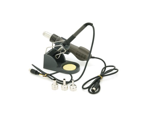 Паяльна станція Bakku BA-942 з цифровою індикацією на фен та на паяльник, DC:110-240V, 4A,750W, 2,25 кг (BA-942)