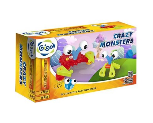 Конструктор Gigo Сумасшедшие монстры (7261)
