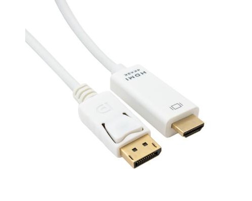 Кабель мультимедійний DisplayPort to HDMI 2.0m Extradigital (KBD1669) Кабель мультимедійний DisplayPort to HDMI 2.0m Extradigital (KBD1669)