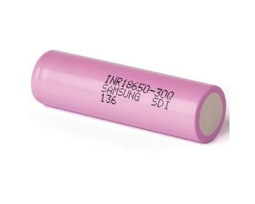 Акумулятор 18650 3000 mAh (30A) Samsung (INR18650-30Q) 