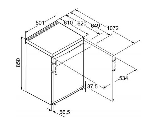 Холодильник Liebherr T 1414