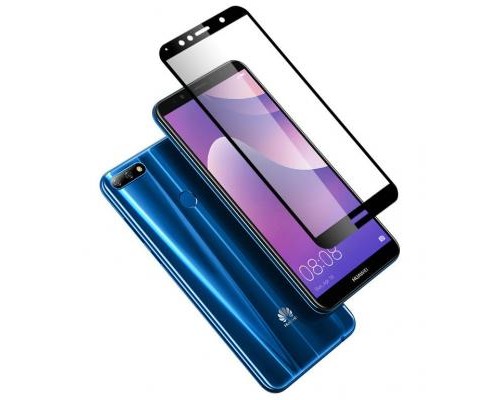 Скло захисне Vinga для Huawei Y7 Prime 2018 (Black) (VTPGS-Y7P2018)