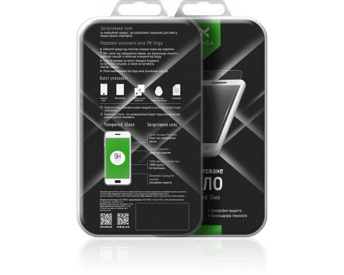 Скло захисне Vinga для Huawei Y7 Prime 2018 (Black) (VTPGS-Y7P2018)