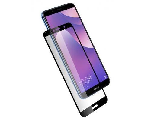 Скло захисне Vinga для Huawei Y7 Prime 2018 (Black) (VTPGS-Y7P2018)