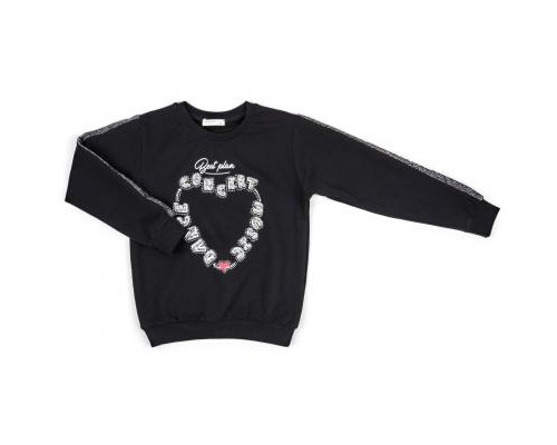 Набір дитячого одягу Breeze з срібними лампасами (12973-152G-black)