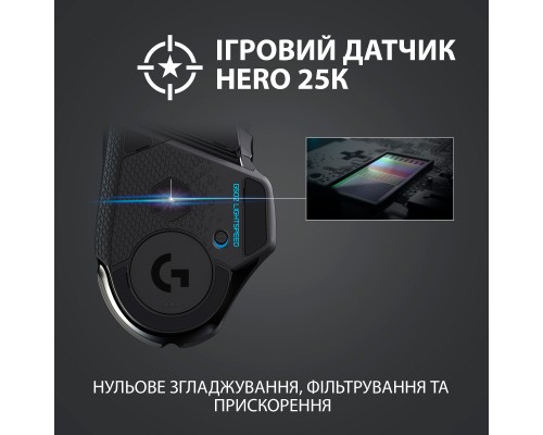 Мишка Logitech G502 Lightspeed Black (910-005567)
