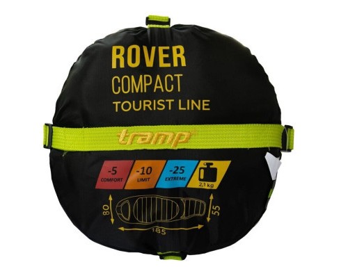 Спальний мішок Tramp Rover Compact Olive/Grey R (UTRS-050C-R)