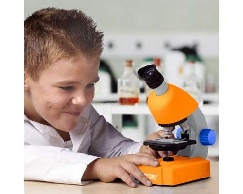 Мікроскоп Bresser Junior 40x-640x Orange Base (926812)