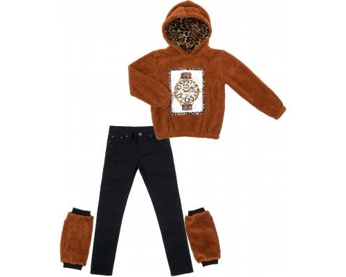 Набір дитячого одягу Na з годинником (1163-140G-brown)