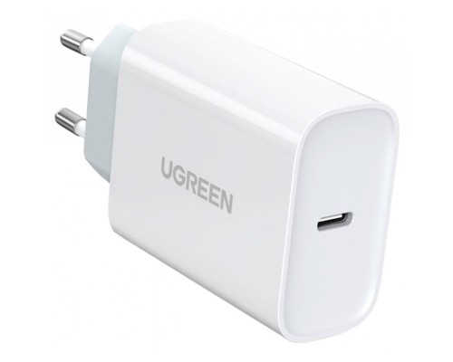 Зарядний пристрій Ugreen CD127 Type-C PD 30W Charger (White) (70161)
