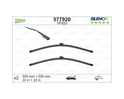 Щітка склоочисника Valeo 577920