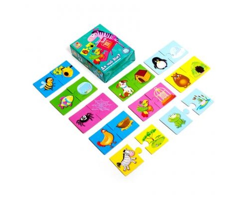 Розвиваюча іграшка Vladi Toys Де чий дім?, українська мова (VT1804-30) Розвиваюча іграшка Vladi Toys Де чий дім?, українська мова (VT1804-30)
