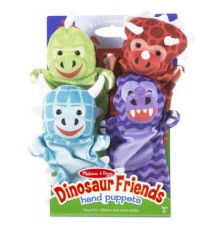 Ігровий набір Melissa&Doug Ляльковий театр Динозаври, 4 штуки (MD9085)