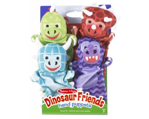 Ігровий набір Melissa&Doug Ляльковий театр Динозаври, 4 штуки (MD9085)