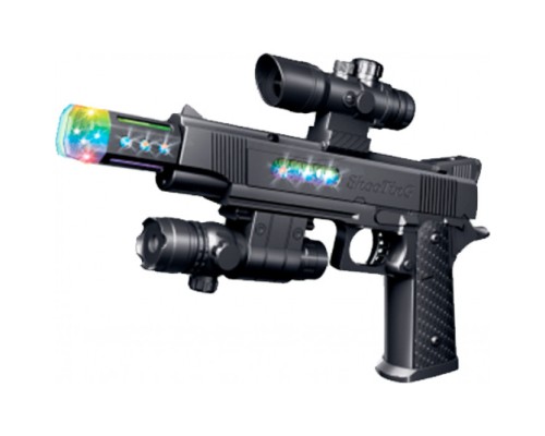 Іграшкова зброя ZIPP Toys Пістолет світлозвуковою Colt 1911 чорний (828B)