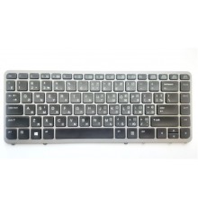 Клавіатура ноутбука HP EliteBook 840 G1/G2, 850 G1/G2, ZBook 14 G1/G2 черная с серо (A46184)
