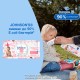 Дитячі вологі серветки Johnson’s baby Лагідна турбота 72 шт (3574661421810)