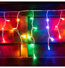 Гірлянда YES! Fun штора LED вулична 80 ламп, IP65, багатобарвна (801169)
