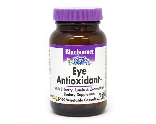 Антиоксидант Bluebonnet Nutrition Антиоксидант для Око з зеаксантин, 60 рослинних (BLB0340) 