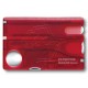 Ніж Victorinox SwissCard NailCare Transparent Red (0.7240.T)