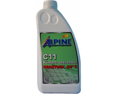 Антифриз Alpine C11 -36C зелен. 1,5л (1,7кг.) (RM 1145G-15)