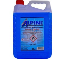 Омивач автомобільний Alpine концентрат Frostschutz Scheibenklar (-80C) 5л (1225-5)
