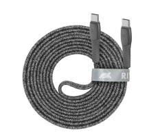 Дата кабель USB-C to USB-C 2.1m USB 2.0 3А 60W grey RivaCase (PS6105 GR21)