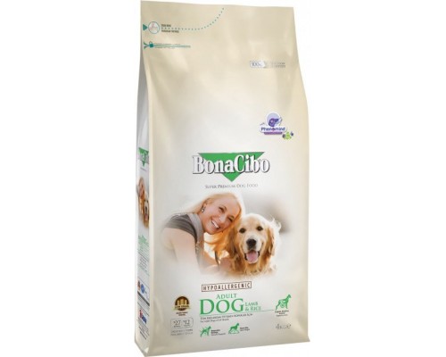 Сухий корм для собак BonaCibo Adult Dog Lamb&Rice 4 кг (BC406168)