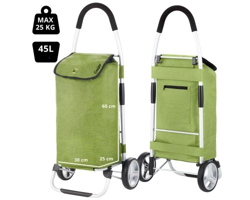 Сумка-візок ShoppingCruiser Foldable 45 л Green (930021)