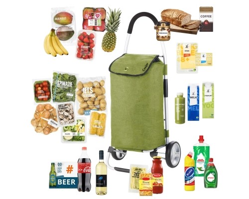 Сумка-візок ShoppingCruiser Foldable 45 л Green (930021)