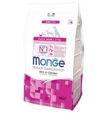 Сухий корм для собак Monge Extra Small Puppy зі смаком курки 800 г (8009470011402)