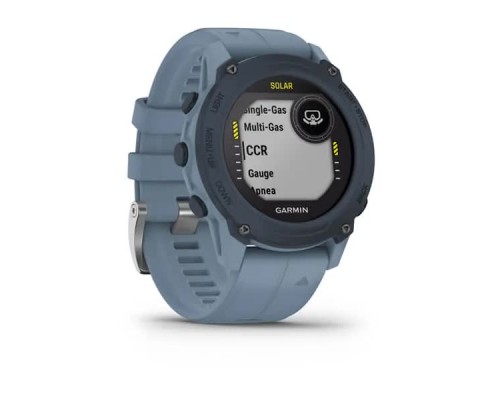 Смарт-годинник Garmin Descent G1 Solar, Dive Computer, Hurricane Blue, GPS (010-02604-13)